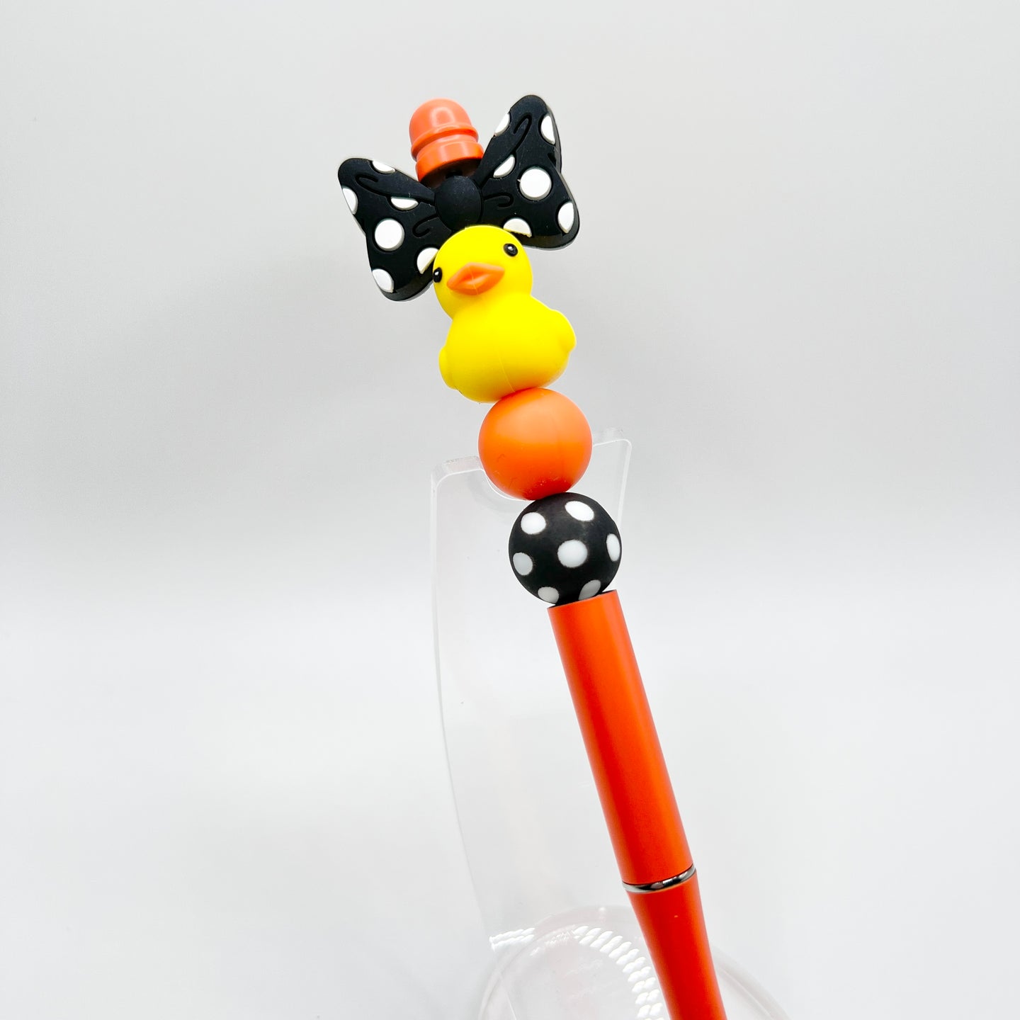 Duck w/Bow Metal Pen